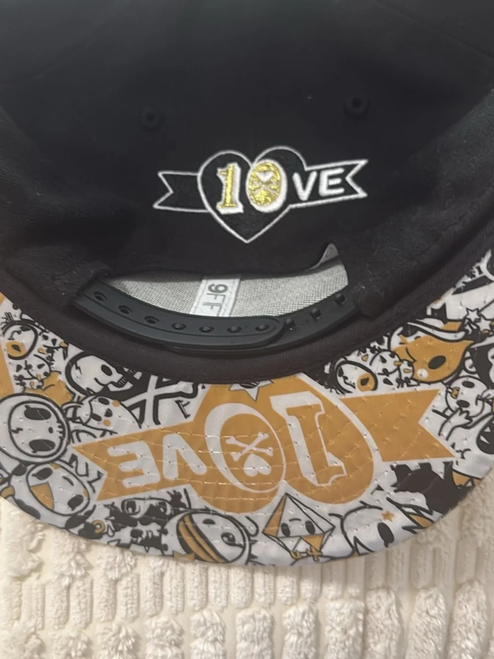 TOKIDOKI collectors set of 3 like new Snapback Cap with Embroidered Patch. $150